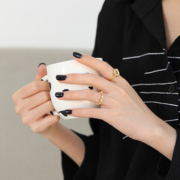 RHJ1064 Bezel Round CZ Ring