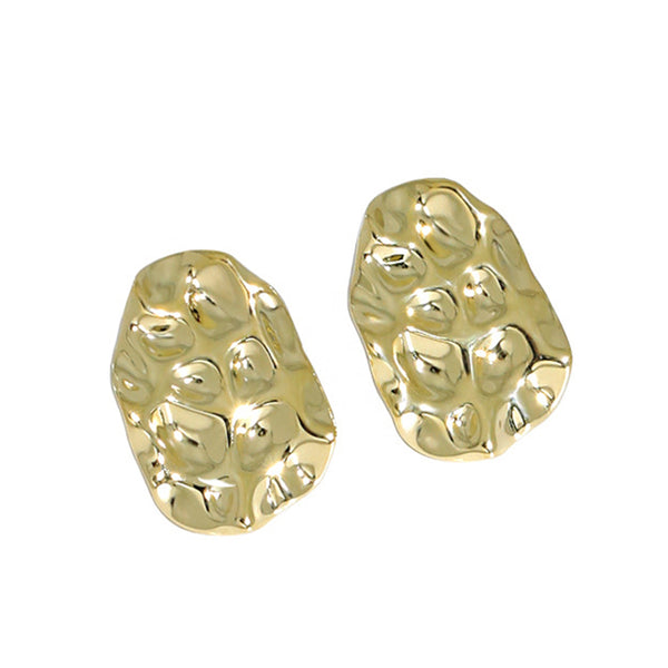 RHE1095 925 Sterling Silver Irregular Geometry Stud Earrings For Women