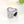 PY1712 925 Sterling Silver Pink Enamel Heart Charm for Mom