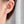 PE0086 925 Sterling Silver White Shell Pearl Floer Stud Earrings