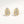 FE1886 925 Sterling Silver Scarab Mini Stud Earring