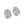 RHE1095 925 Sterling Silver Irregular Geometry Stud Earrings For Women