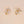 YHE0210 925 Sterling Silver Stacked CZ Flower Women Hoops Earring