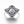 YJ1259 925 Sterling Silver Simulation Gemstone Wedding Ring