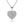 GX1373 925 Sterling Silver Openable Heart Necklace For Women