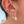 FE0990 925 Sterling Silver Cone Pendant Earrings