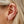 FE1002 925 Sterling Silver Teeny Tiny Hoop Earrings