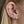 FE1158 925 Sterling Silver Clover Pendant Hoop Earrings