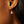 FE0896 Sun Moonstone Huggie Hoops Earrings