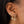 FE1752 925 Sterling Silver Cubic Zirconia Flower Stud Earring