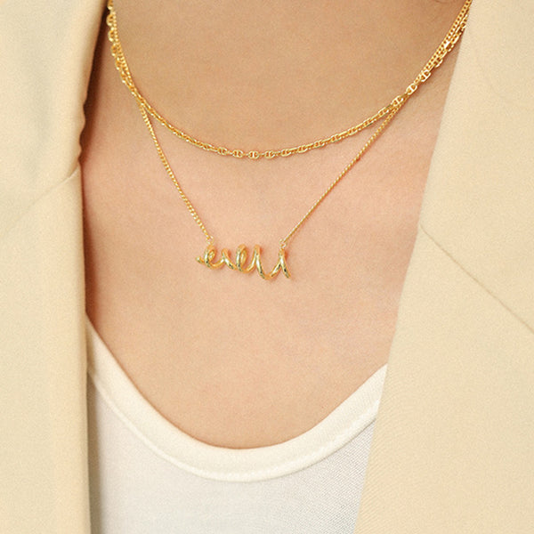 RHX1037 Wave Necklace