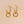 YHE0380 925 Sterling Silver Interlock Round Twist Hoop For Women