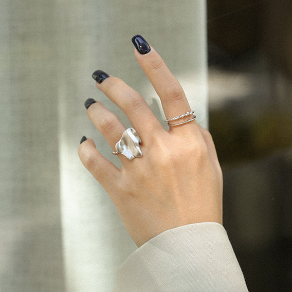 RHJ1035 Leaf Women Ring