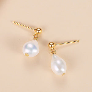 FE1710 Baroque Pearl Earrings