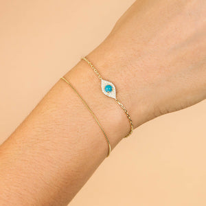 FS0228 Turquoise Eye Bracelet