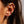FE1604 925 Sterling Silver Hammer Stud Earrings