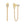 YHE0439 925 Sterling Silver Baguette CZ Women Chain Stud Earrings