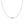 PN0041 925 Sterling Silver 4MM Freshwater Pearl Blue Cuboid Choker Necklace