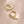 YHE0395 925 Sterling Silver Pave Sparkle Hoop Earring