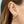 FE1148 925 Sterling Silver Zircon Twist Hoop Earrings