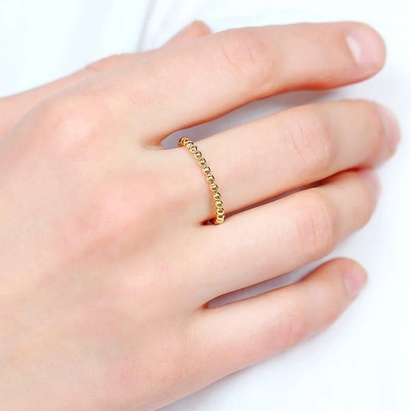 FJ0290 925 Sterling Silver Stackable Ring