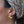FE1418 925 Sterling Silver Crystal Earrings Cuff
