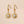 YHE0344 925 Sterling Silver Bohemian Irregular Sunburst CZ Earring