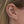 FE1927 925 Sterling Silver Pink White CZ Mini Stud Earrings