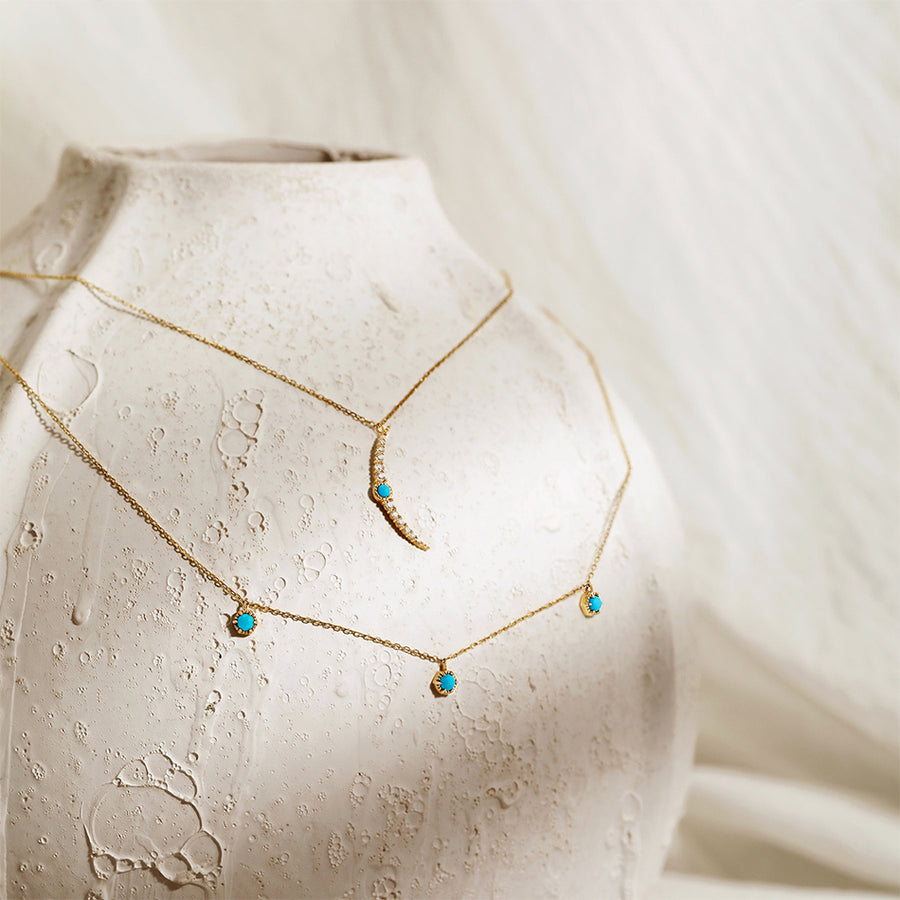 FX0676 Turquoise Necklace