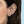 FE1148 925 Sterling Silver Zircon Twist Hoop Earrings