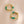YHE0482 925 Sterling Silver Twist Enamel Hoop Earring