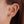 PE0002 925 Sterling Silver Freshwater Pearl Cubic Zirconia Drop Stud Earrings