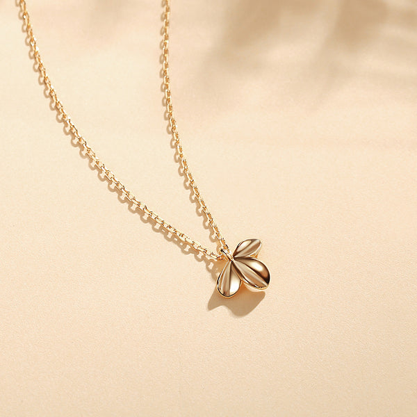 FX0433 925 Sterling Silver Jasmine Pendant Necklace