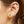 PE0014 Classic Freshwater Pearl Women Huggie Hoop Earrings