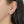 FE1018 925 Sterling Silver Diamond Teardrop Earrings