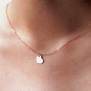 FX0389 925 Sterling Silver From the Heart Necklace