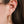 FE1414 925 Sterling Silver Baguette Cut CZ Earrings Cuff