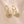 YHE0131 925 Sterling Silver Hammered Coin CZ Dangle Earring
