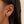 FE1387 925 Sterling Silver Rainbow Half Circle Stud Earrings