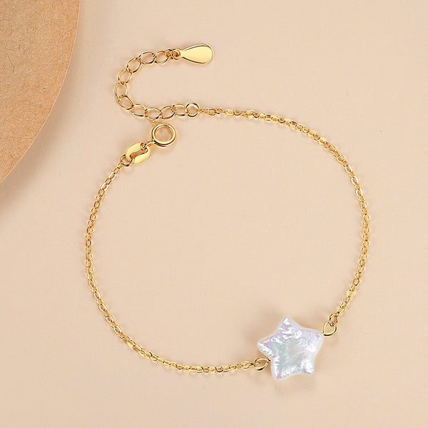 FS0233 925 Sterling Silver Freshwater Pearl Bracelets