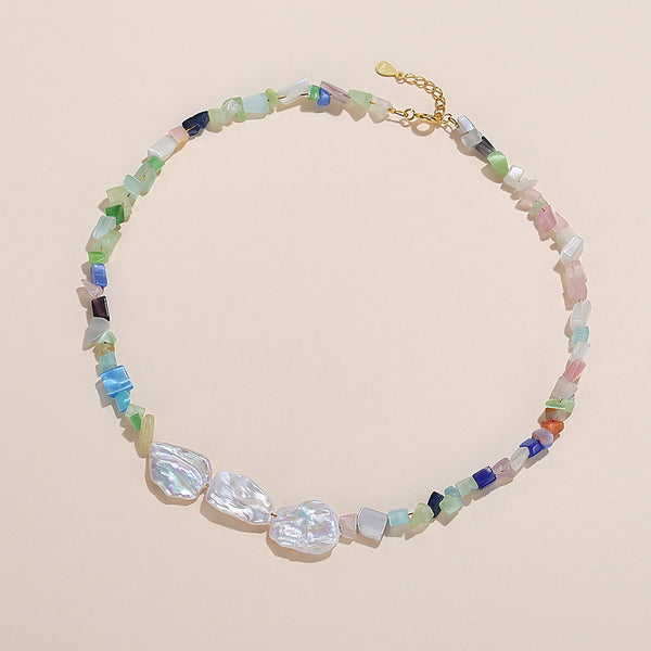 FX0725 925 Sterling Silver Freshwater Pearl Nceklaces