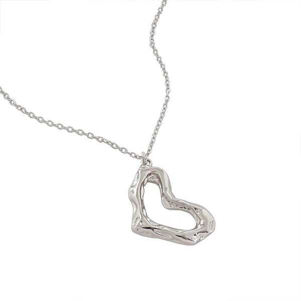 RHX1040 Irregular Heart Pendant Neclace For Women
