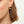 FE1662 925 Sterling Silver Cubic Zirconia Pendant Stud Earring