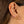 FE1998 925 Sterling Silver Classic Twist Open Half Hoop Earrings
