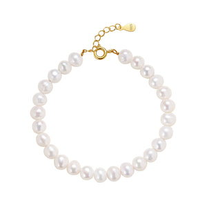 FS0259 Round Freshwater Pearl Bracelet
