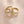 YHE0398 925 Sterling Silver Gold Cubic Zirconia Huggie Earring