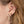 FE1144 925 Sterling Silver Triple Baguette Drop Chain Zircon Earrings