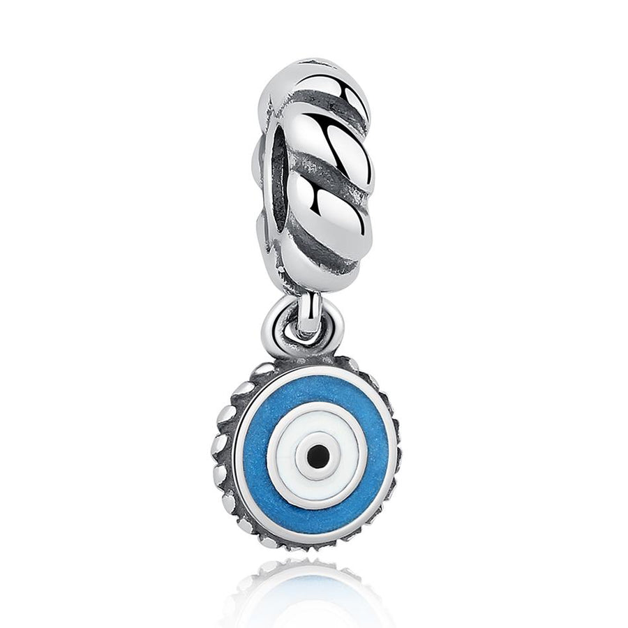 PY1340 925 Sterling Silver Protecting You Evil Eye Charm