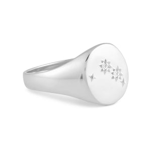 FJ0256 925 Sterling Silver Aries Ring