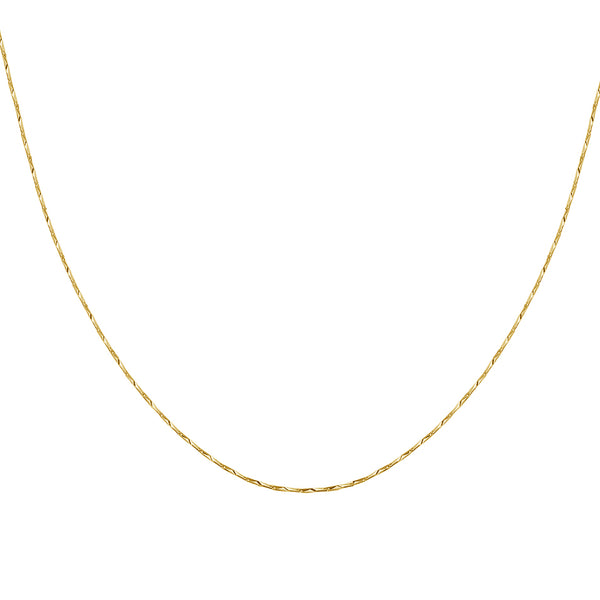 FX0866 925 Sterling Silver Inspired Chain Necklace For Women